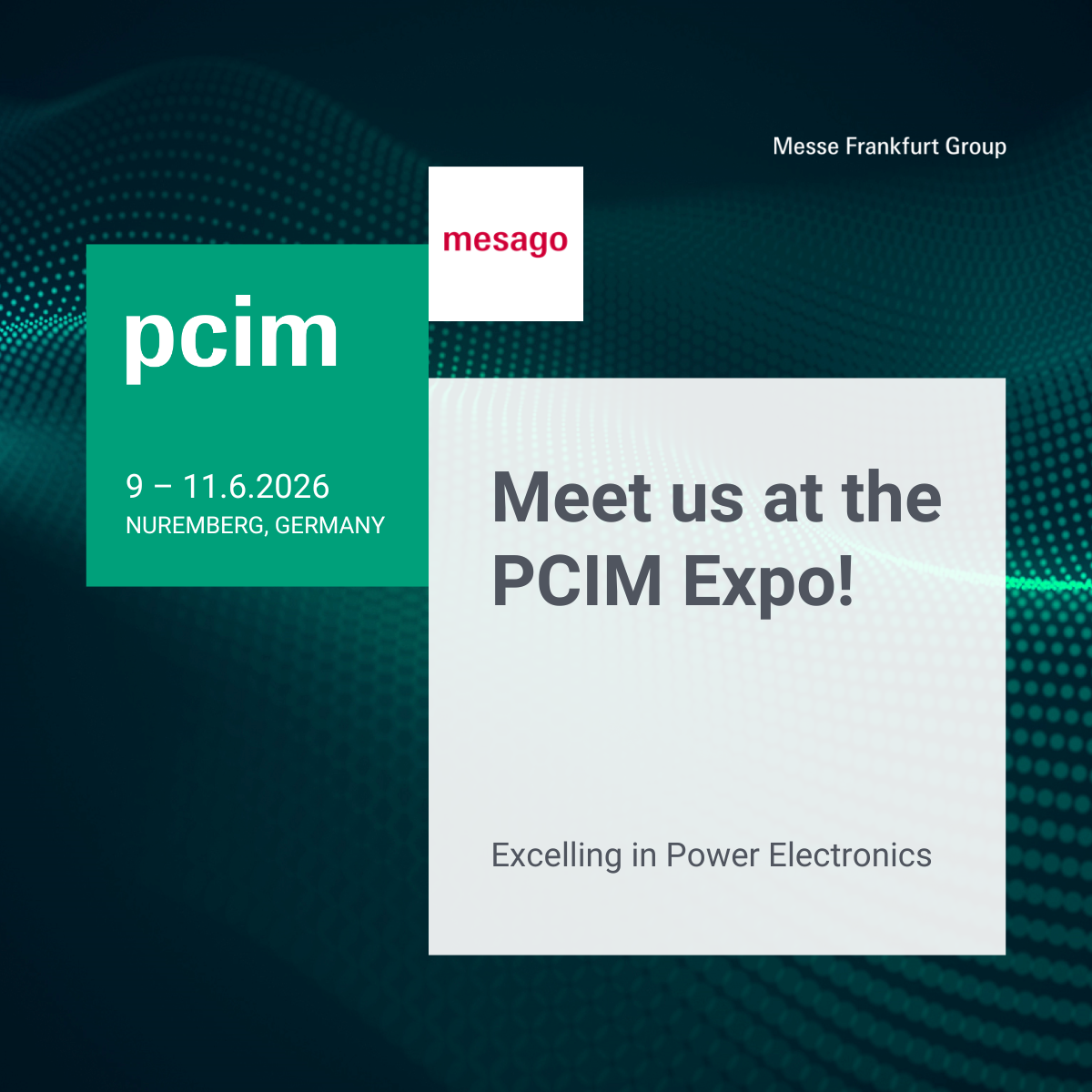 德国纽伦堡电力电子系统及元器件展览会PCIM Europe