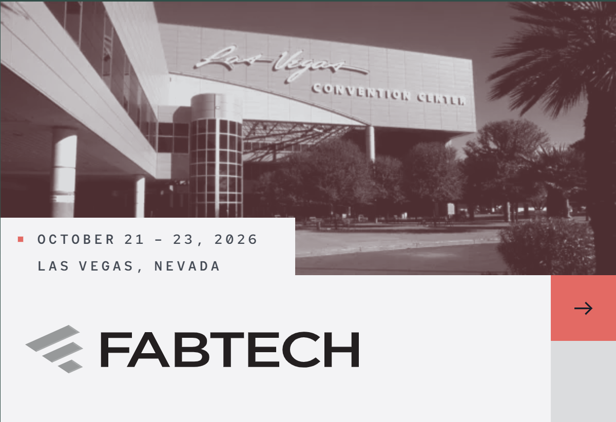 美国金属加工、金属成型及焊接展览会FABTECH